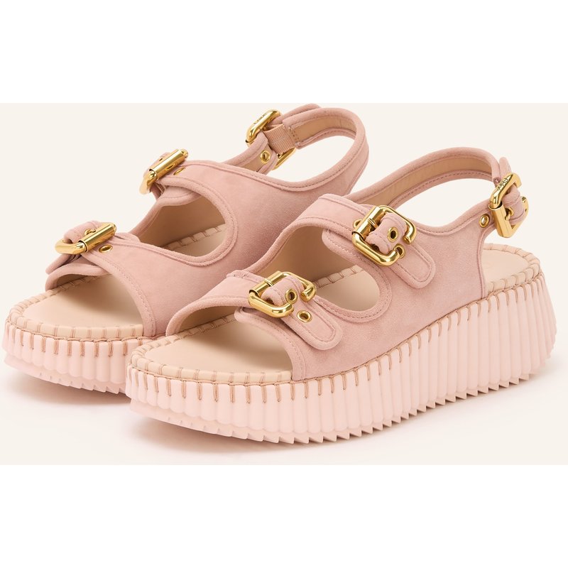 Chloé Sandalen Nama rosa