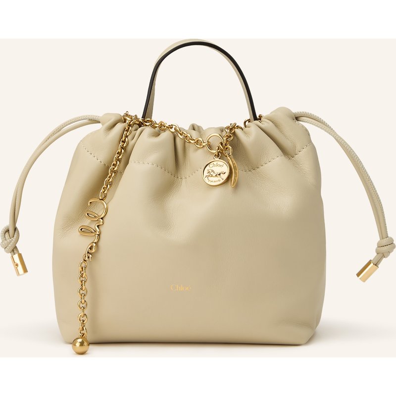 Chloé Beuteltasche Chloé Icons Mini weiss