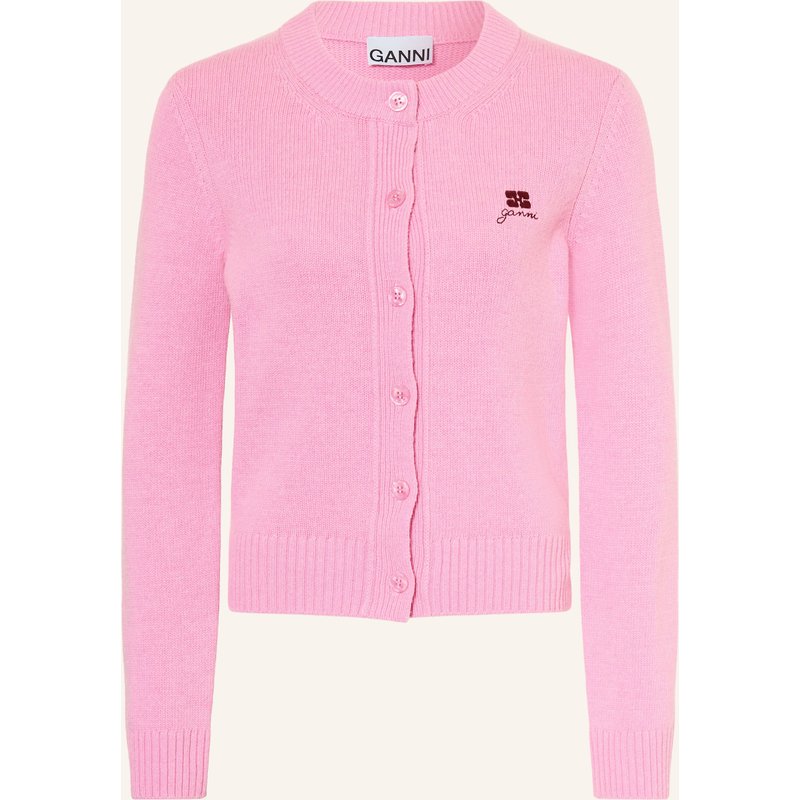 Ganni Strickjacke pink