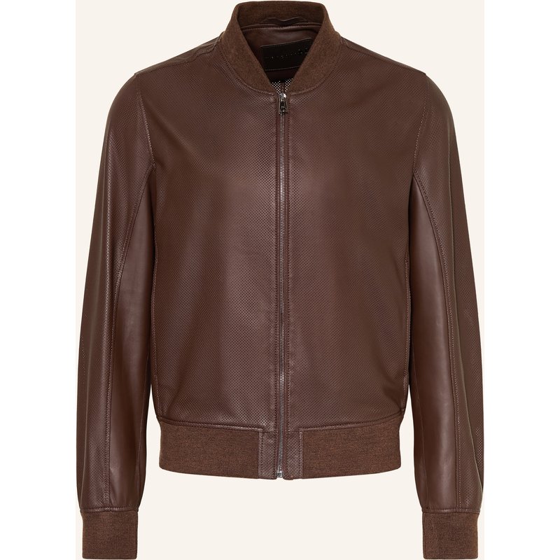 Manzoni 24 Lederblouson braun