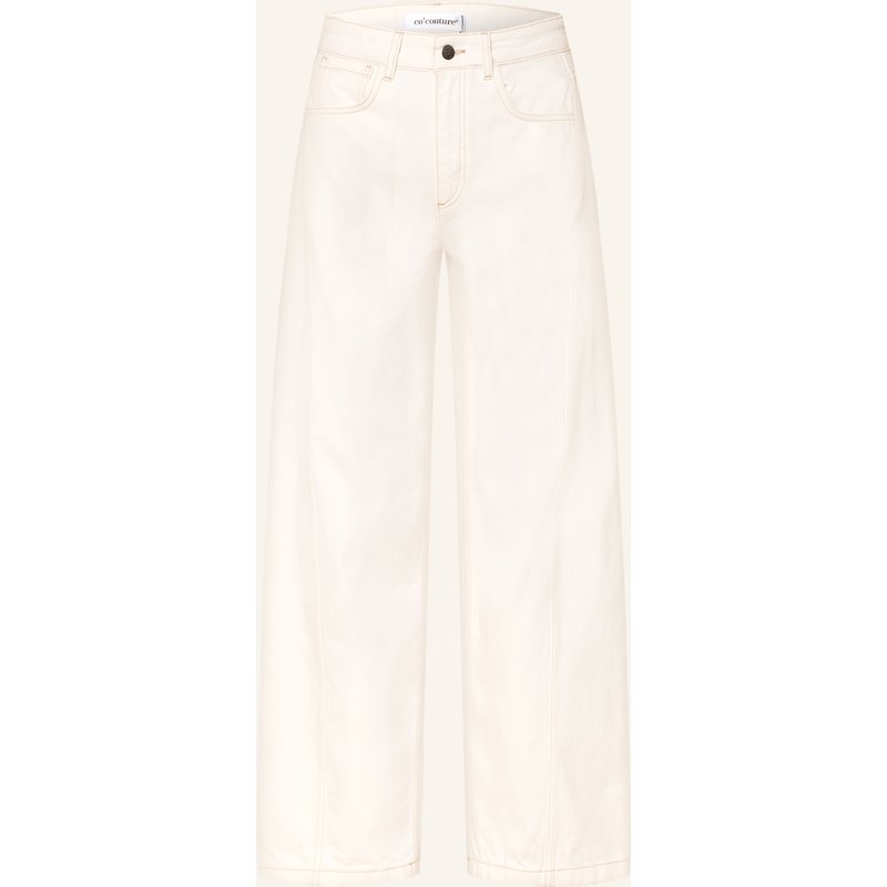 Co'couture Barrel Jeans weiss