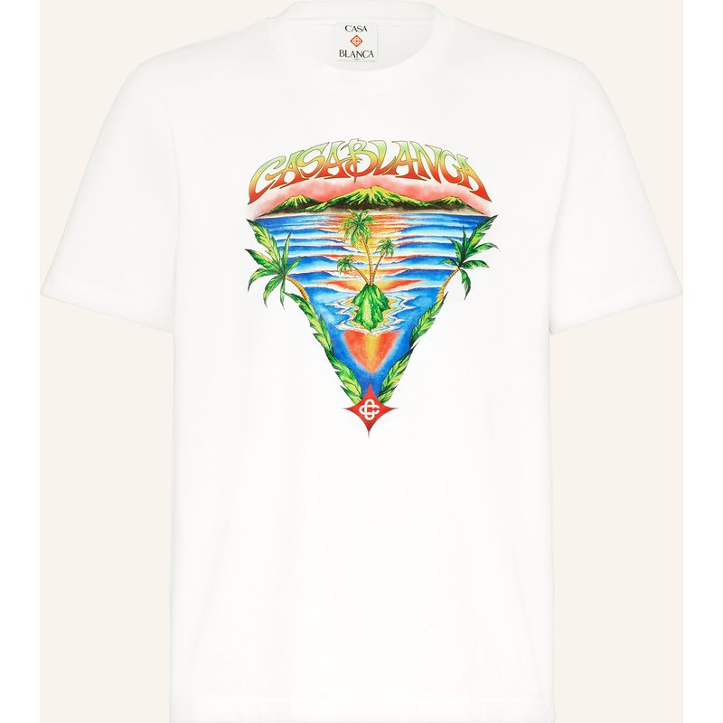 Casablanca T-Shirt Innocence weiss