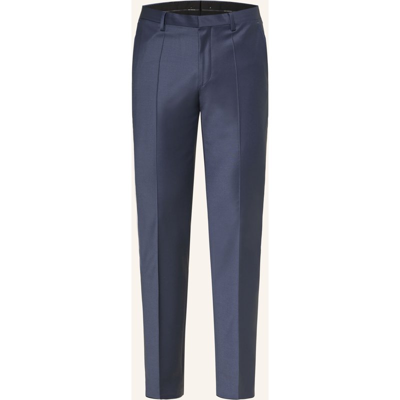 Roy Robson Anzughose Slim Fit blau