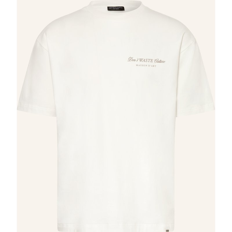 Don't Waste Culture T-Shirt Gavina Ornament weiss