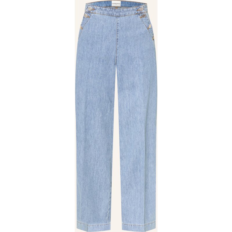 Claudie Pierlot Wide Leg Jeans blau