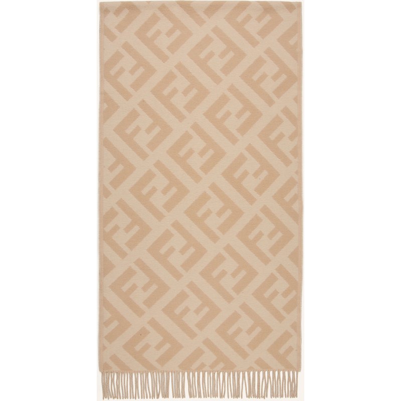 Fendi Cashmere-Schal braun