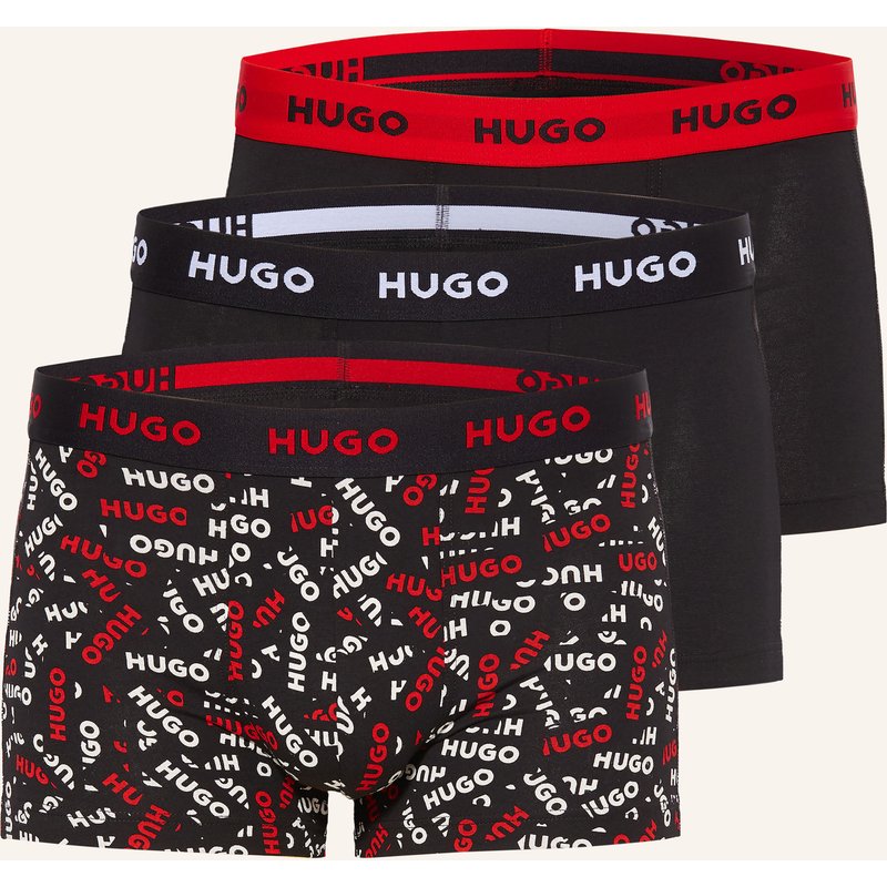 Hugo 3er-Pack Boxershorts schwarz
