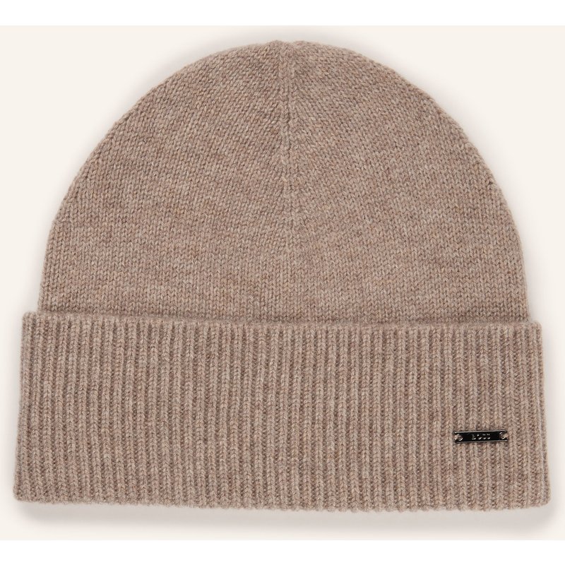 Boss Cashmere-Mütze Honesto braun