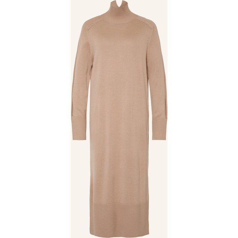 Boss Strickkleid Fagliatelle braun