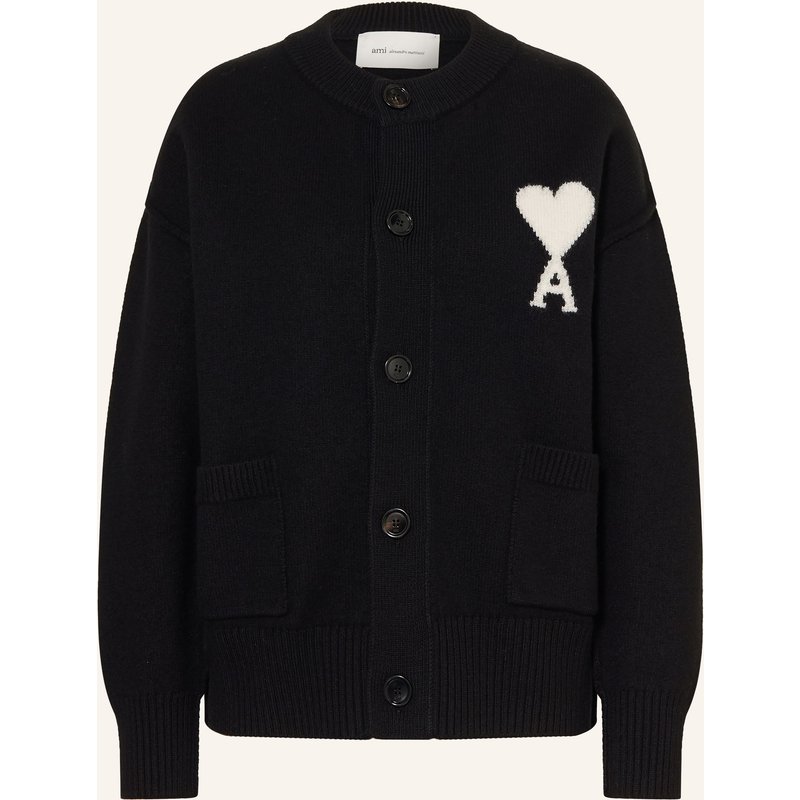 Ami Paris Strickjacke schwarz