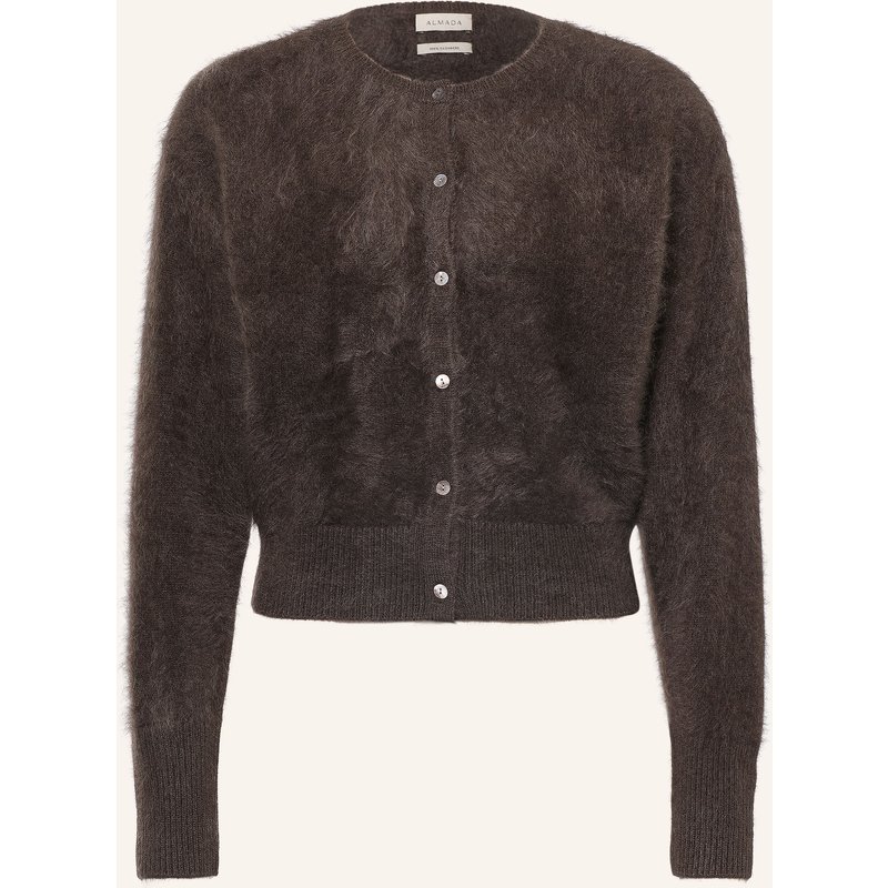 Almada Label Strickjacke Coco Aus Cashmere braun
