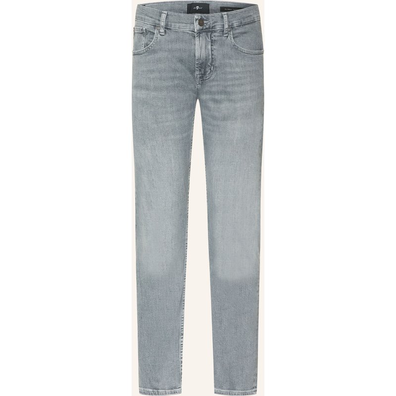 7 For All Mankind Jeans Slimmy Tapered grau