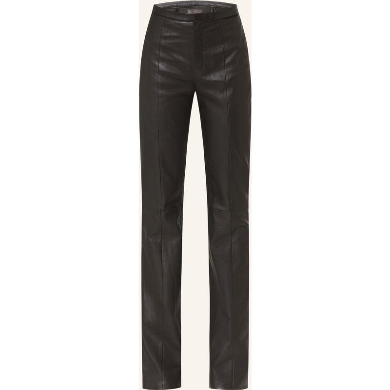 Stouls Lederhose Icham schwarz