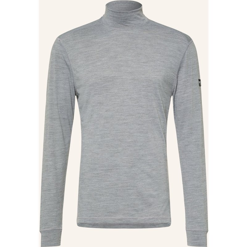 Super.Natural Funktionswäsche-Shirt tundra175 Mit Merinowolle grau