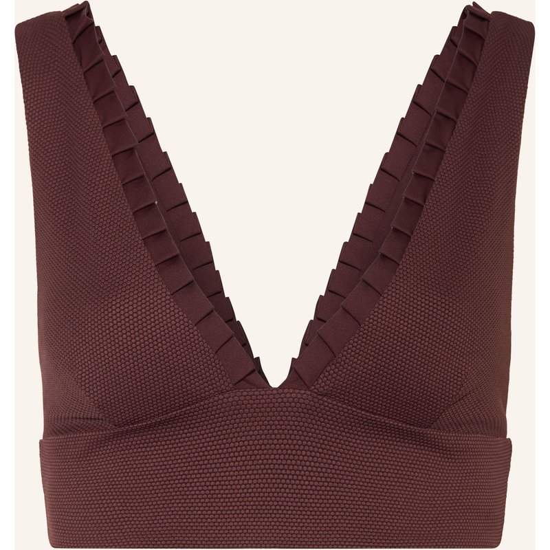 Mymarini Bralette-Bikini-Top No 5 Zum Wenden braun