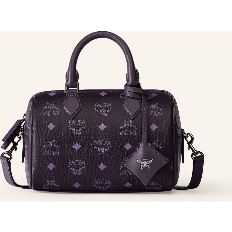 Mcm Handtasche Ella Boston Visetos lila