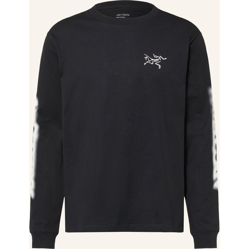 Arc'teryx Longsleeve Kragg schwarz