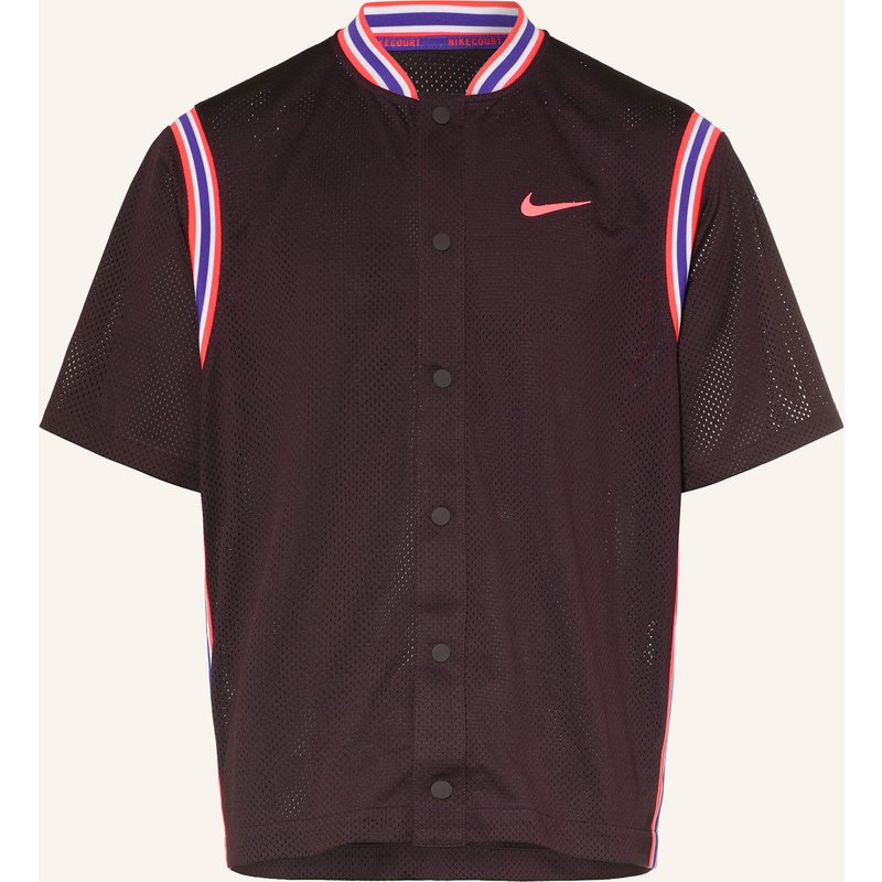Nike Funktionshemd Court Slam Loose Fit rot