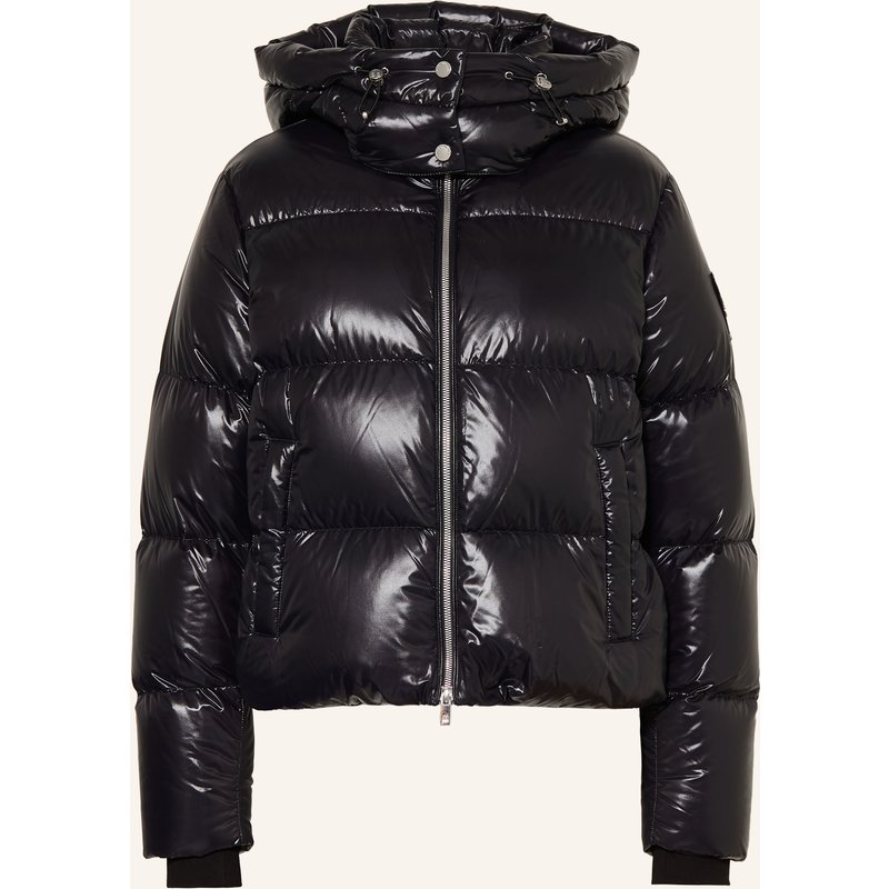 Moose Knuckles Daunenjacke Moonstone Mit Abnehmbarer Kapuze schwarz