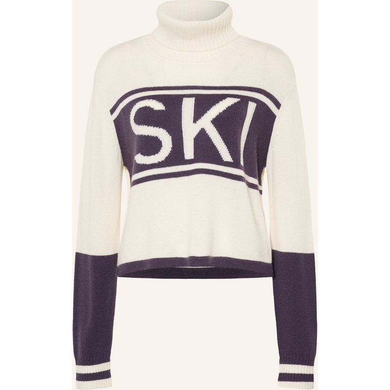 Mrs & Hugs Rollkragenpullover Mit Cashmere weiss