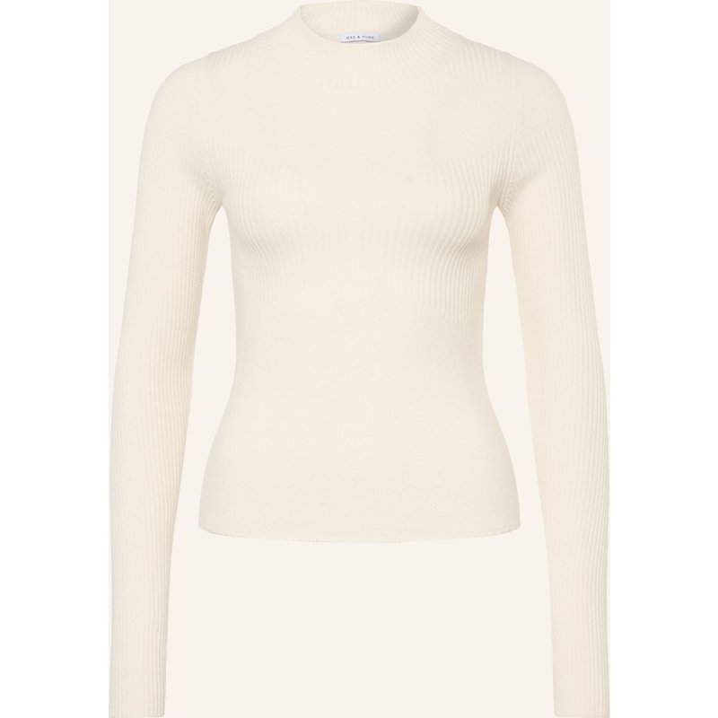 Mrs & Hugs Pullover Mit Cashmere weiss