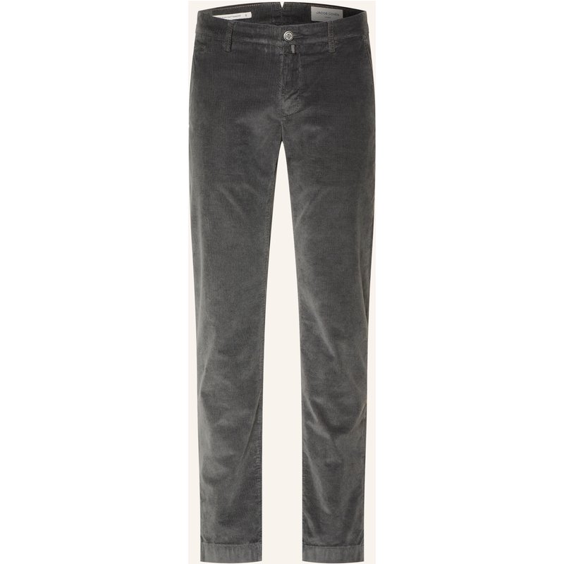Jacob Cohen Cordhose Bobby Slim Fit grau
