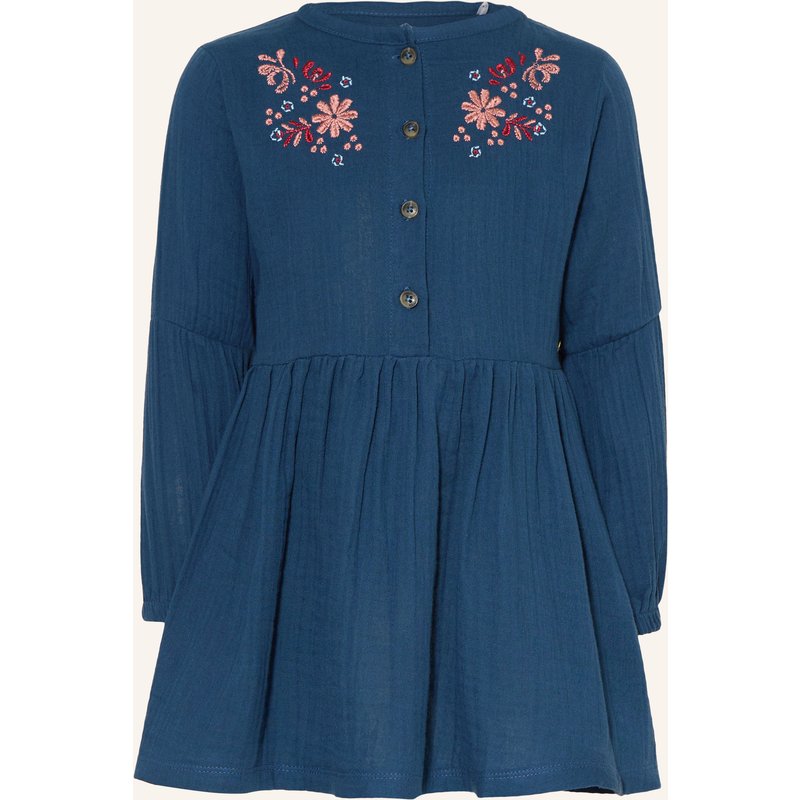 Koko Noko Musselinkleid blau