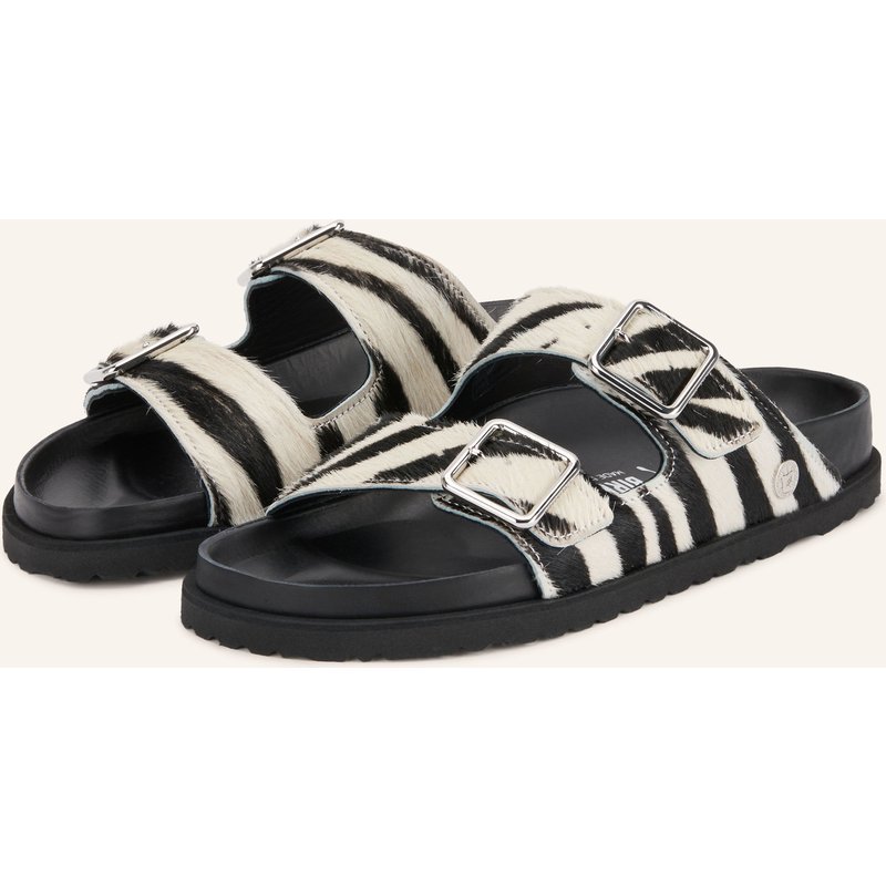1774 Birkenstock Pantoletten Arizona Pony Lie Fur Exq 1774 schwarz