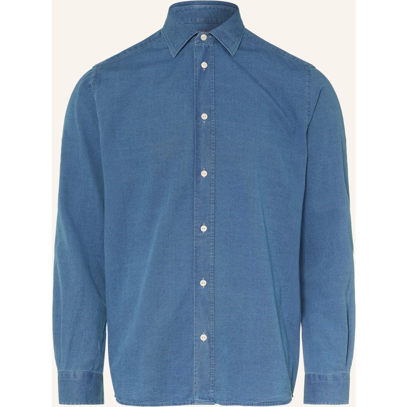 Mos Mosh Gallery Oxfordhemd Mmgmarco Regular Fit blau