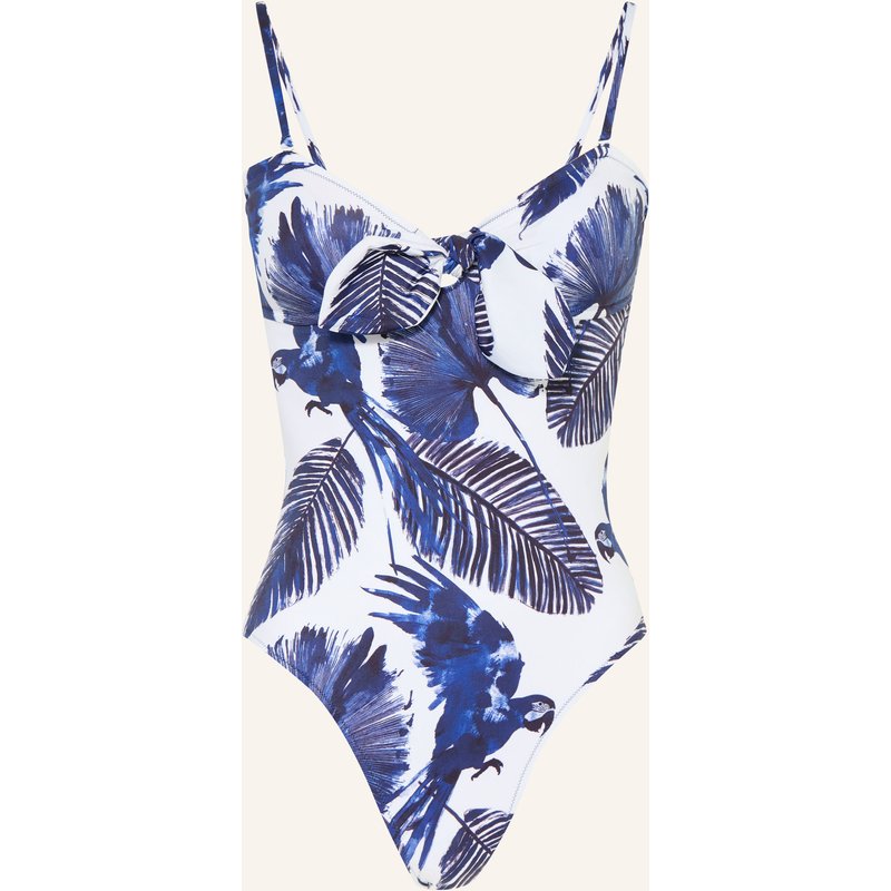 Vilebrequin Bandeau-Badeanzug Lucielle weiss