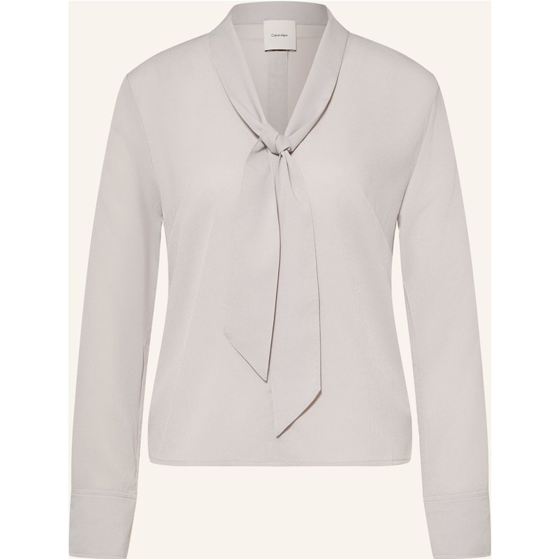 Calvin Klein Schluppenbluse grau