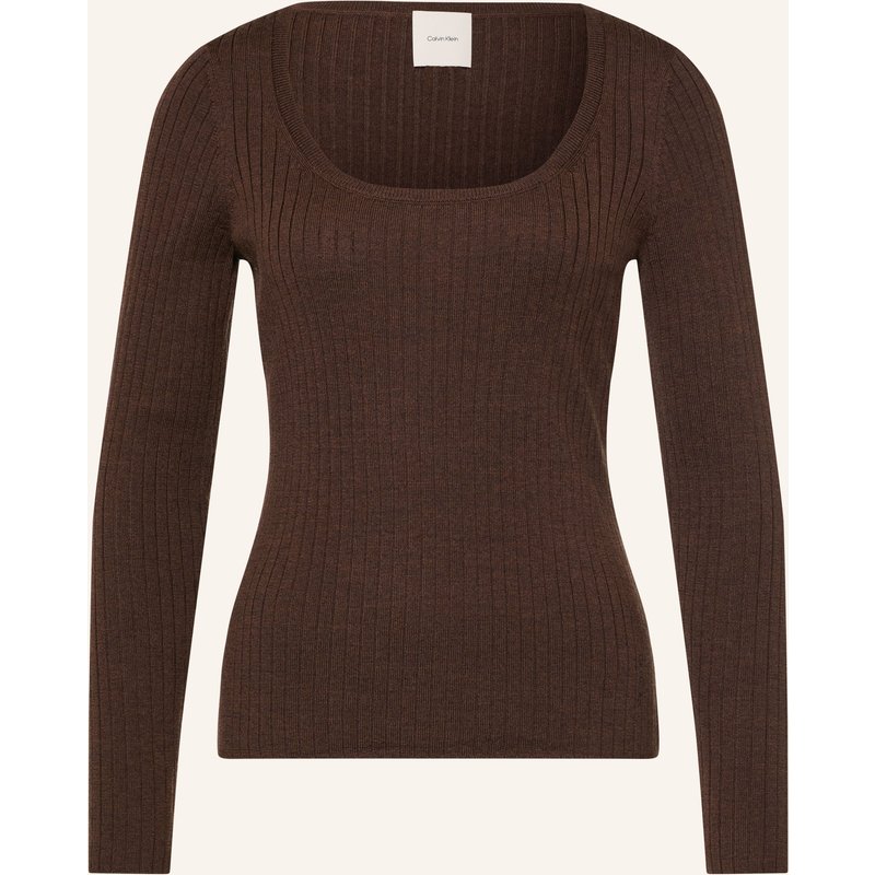 Calvin Klein Pullover braun