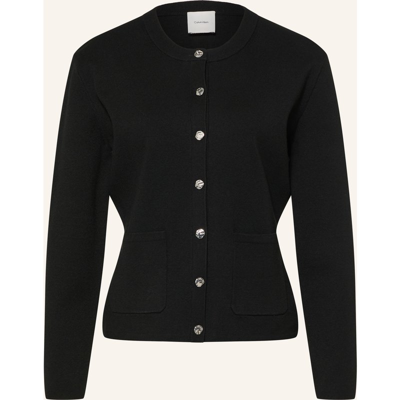 Calvin Klein Strickjacke schwarz