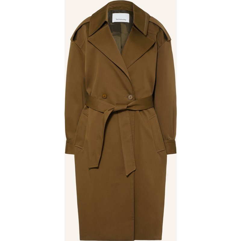 The Frankie Shop Trenchcoat Esben gruen