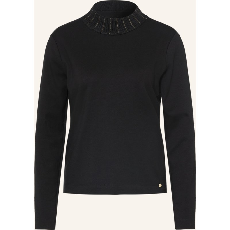 Marc Cain Longsleeve Mit Schmucksteinen schwarz