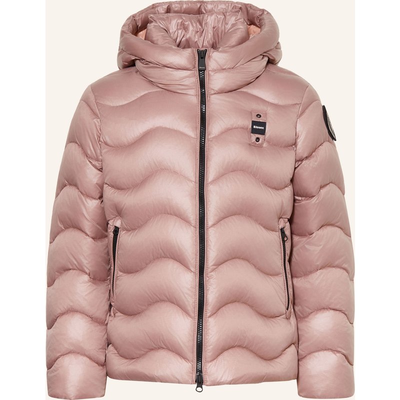 Blauer Steppjacke Larose rosa