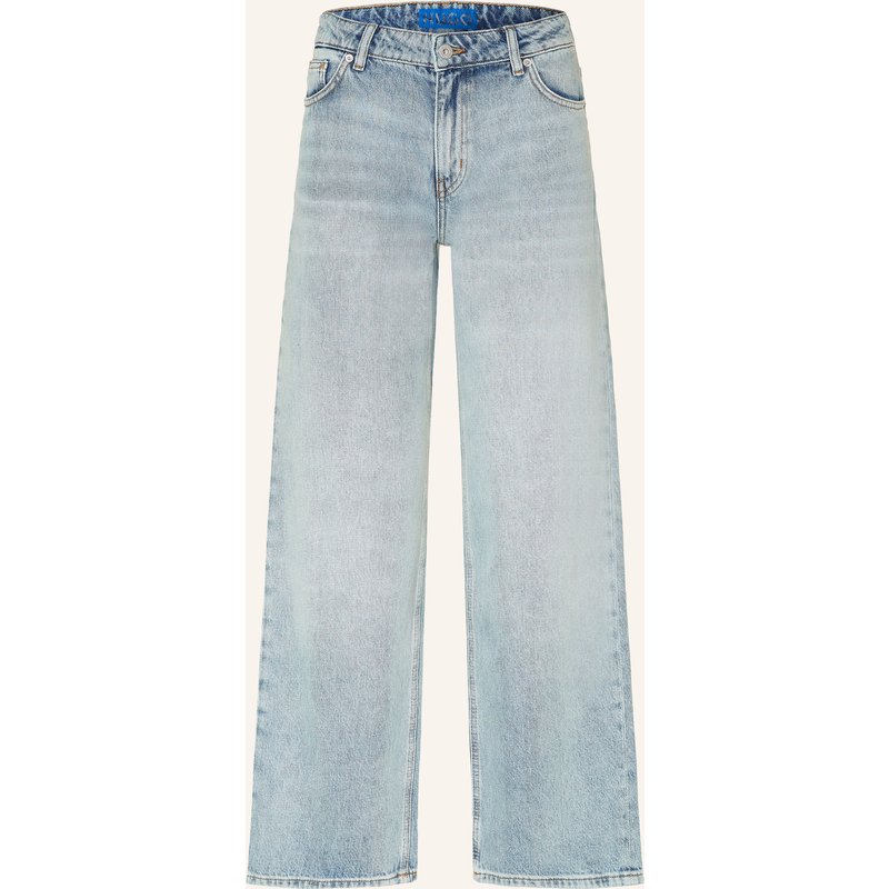 Hugo Wide Leg Jeans Gamala blau