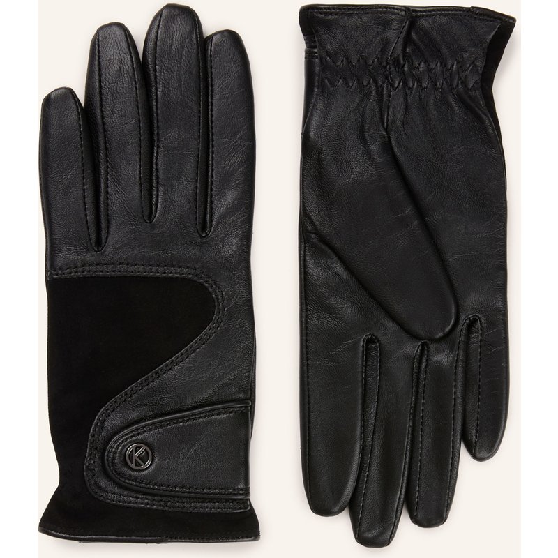 Kessler Lederhandschuhe Liza schwarz