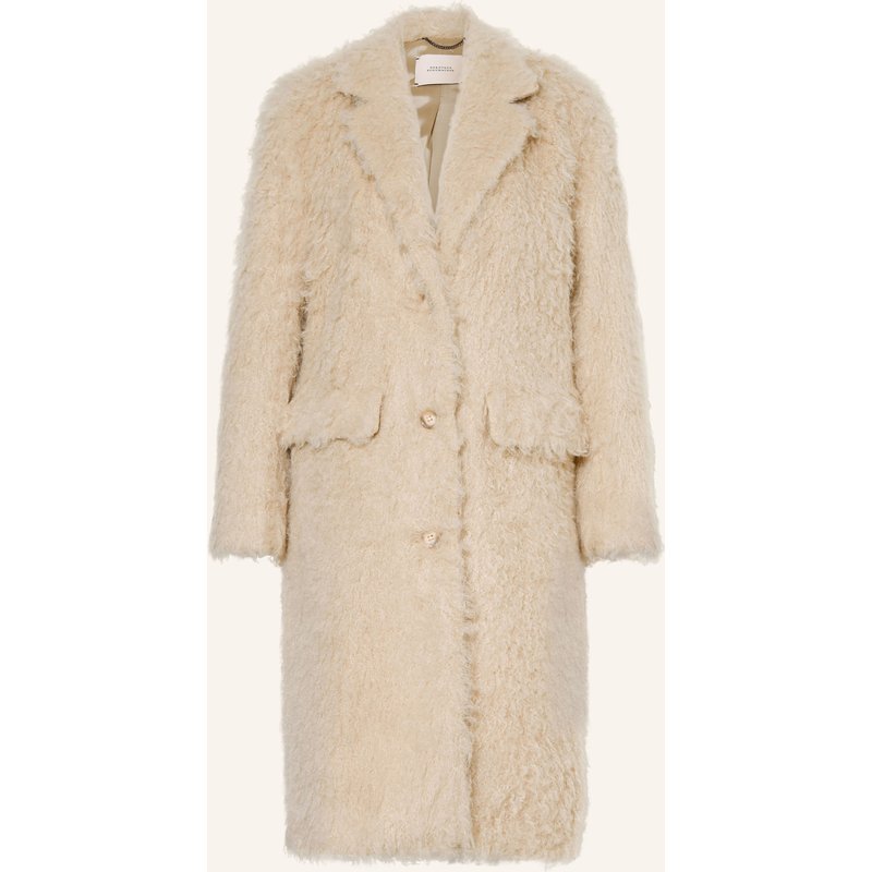 Dorothee Schumacher Kunstfell-Mantel Fluffy Moment weiss