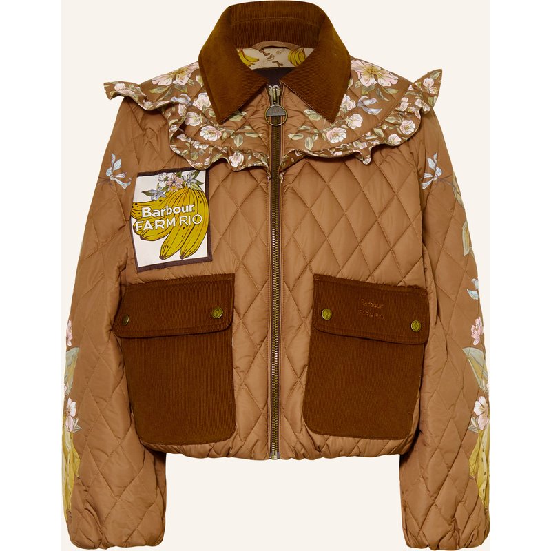 Barbour Steppjacke Anamaria braun