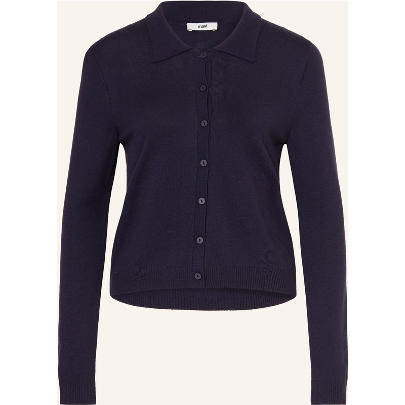 Mavi Strickjacke blau