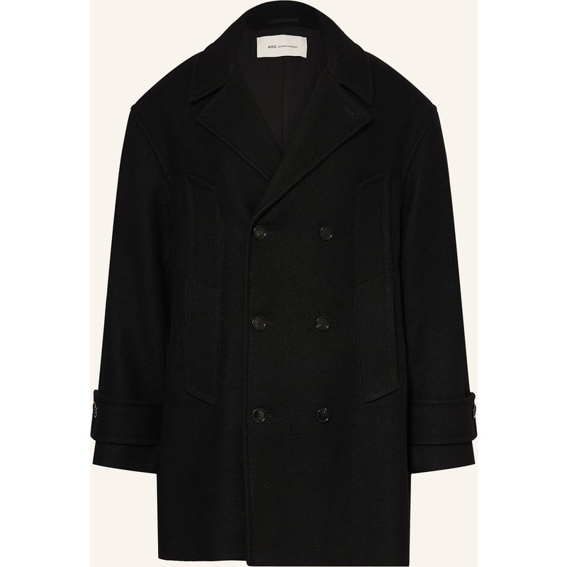 Ami Paris Mantel schwarz