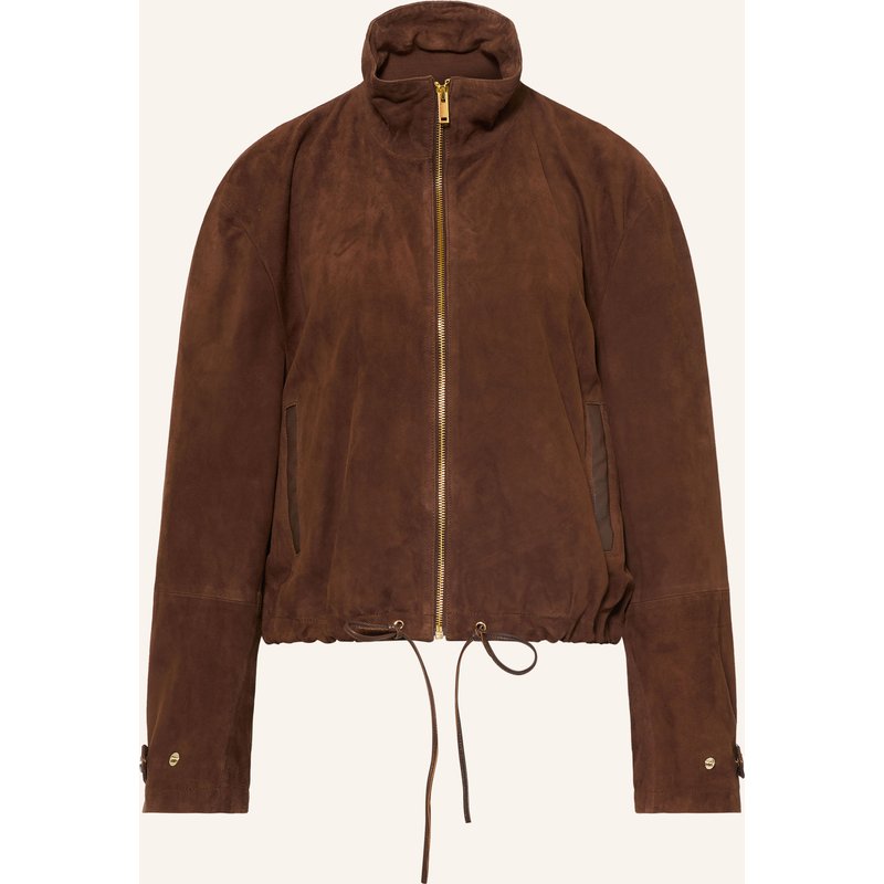 Studio Ar Lederjacke Noelle braun