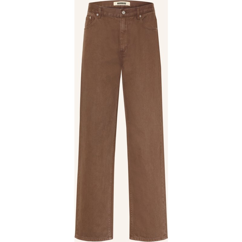 Woodbird Jeans Wbleroy Loose Fit braun