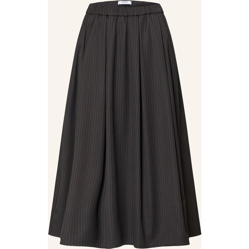 Stylein Faltenrock Borina braun