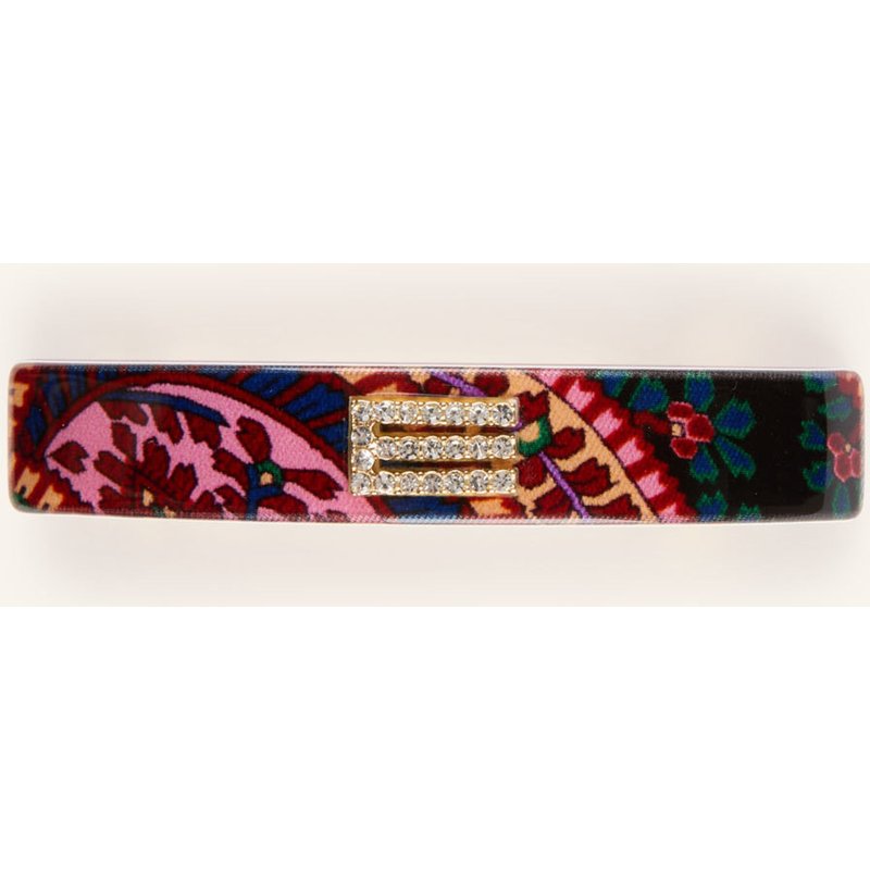 Etro Haarspange Mit Schmucksteinen rot