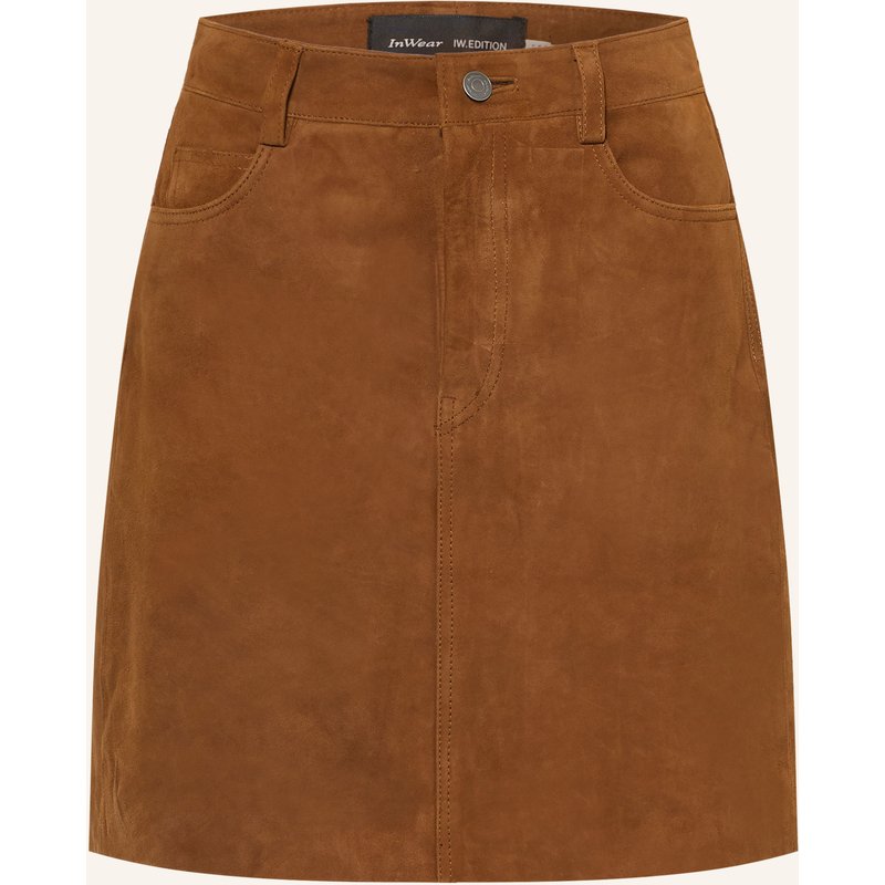 Inwear Lederrock Helkiiw braun