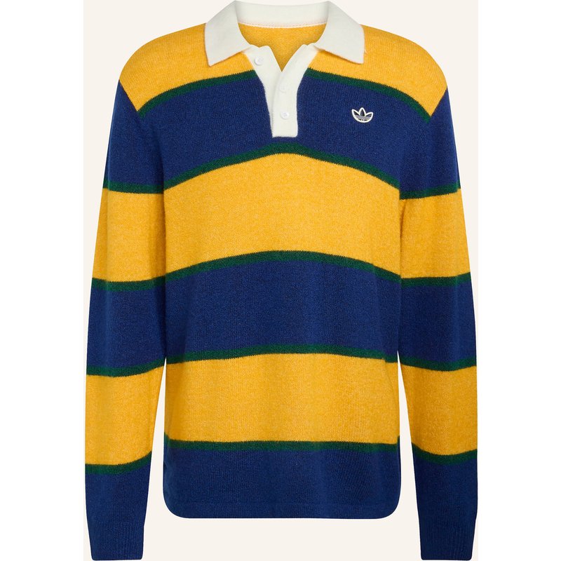 Adidas Originals Strick-Rugbyshirt blau