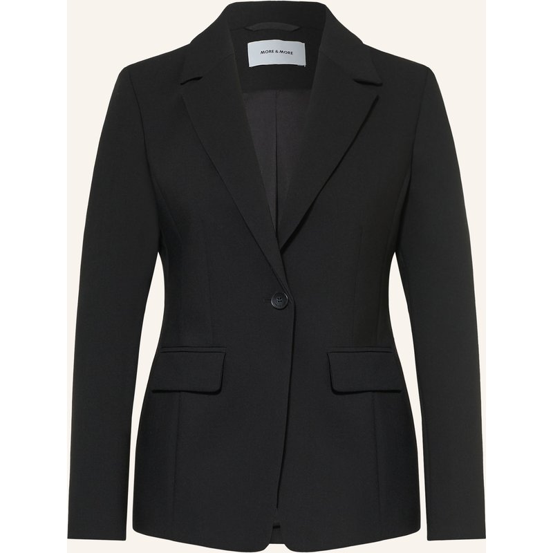 More & More Blazer schwarz