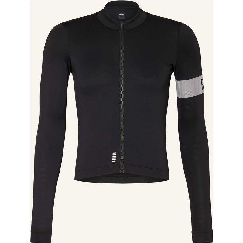 Rapha Radtrikot Pro Team Long Sleeve Midweight Jersey Ii schwarz